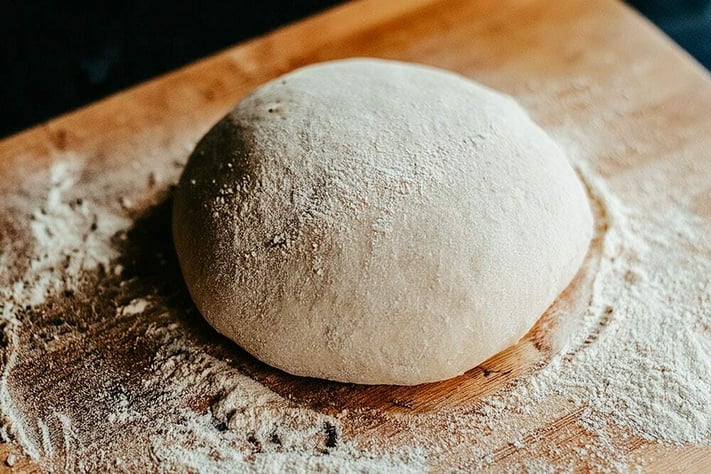 multi-grain dough ball