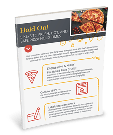 Pizza Hold Time Infographic